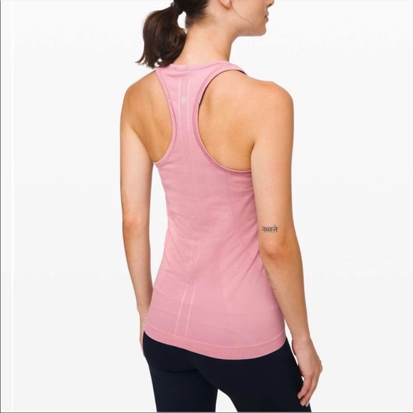 Lululemon Swiftly Tech Racerback Pink Workout top size small - Picture 2 of 5